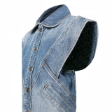 Women's Denim Tops-Vest (3)