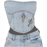 Women's Denim Tops