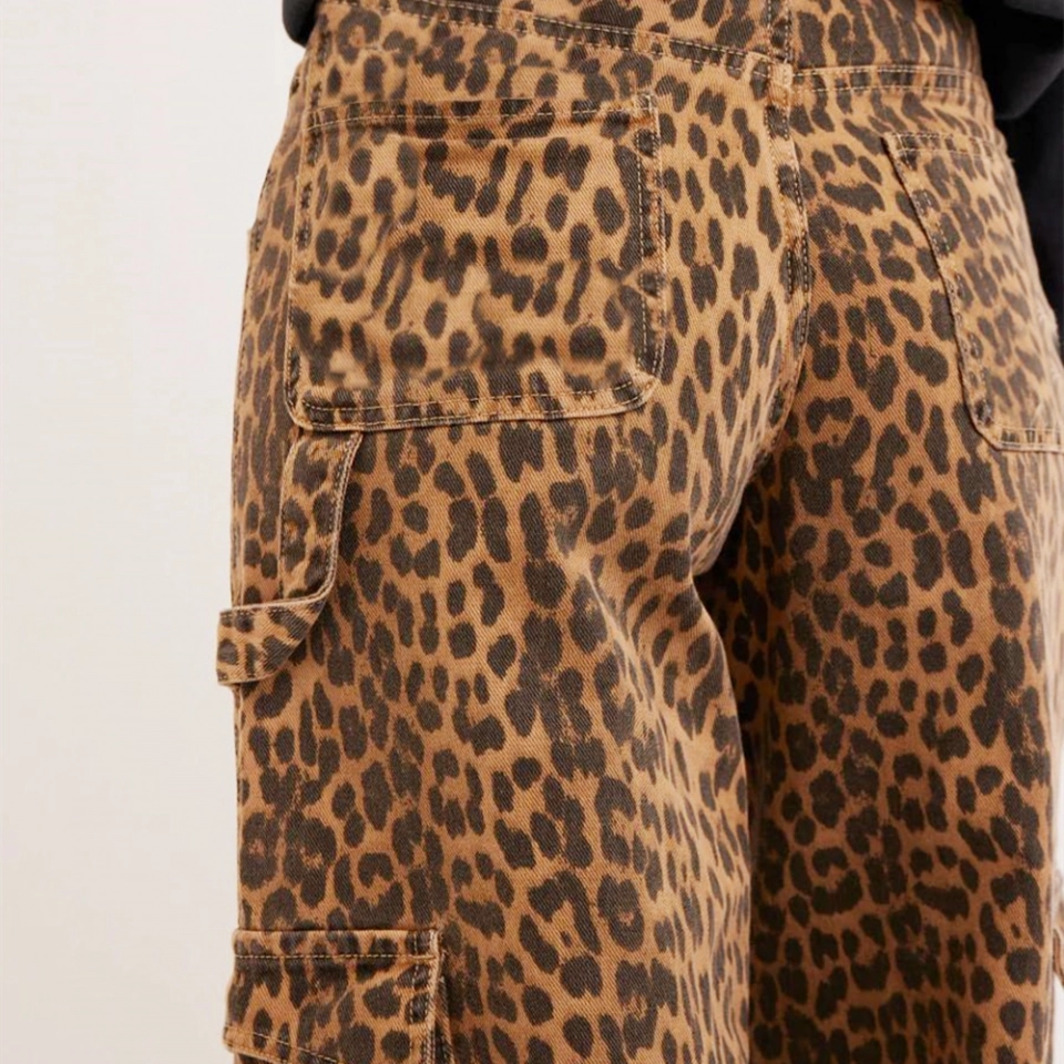 Women's Digital print baggy pants (4)
