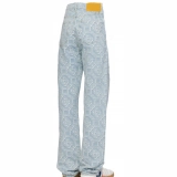 Women's Jacquard Denim Jeans (2)