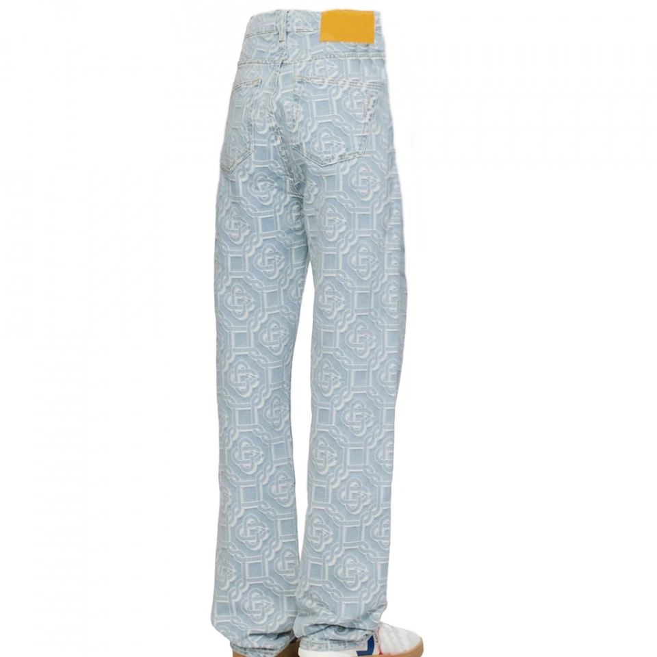 Women's Jacquard Denim Jeans (2)