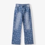 Women's Jacquard denim Jeans