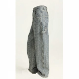 Women's Jacquard denim jeans (2)