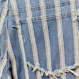 Women's Jacquard denim Jeans (5)