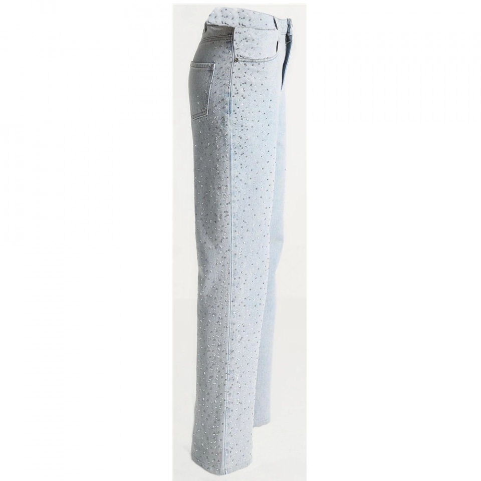 Women's Jeans-Rhinestone decoration (3)