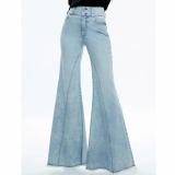 Women's Low-rise, flared jeans