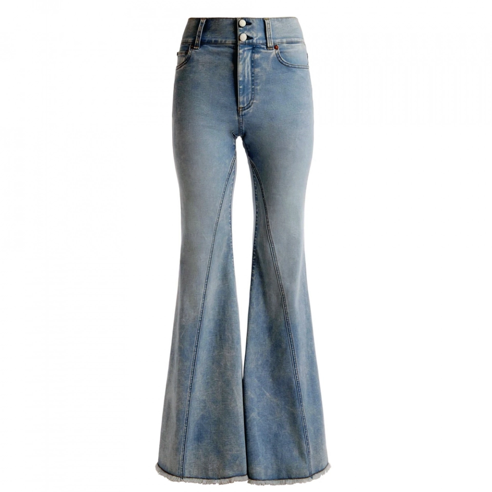 Women's Low-rise, flared jeans (2)