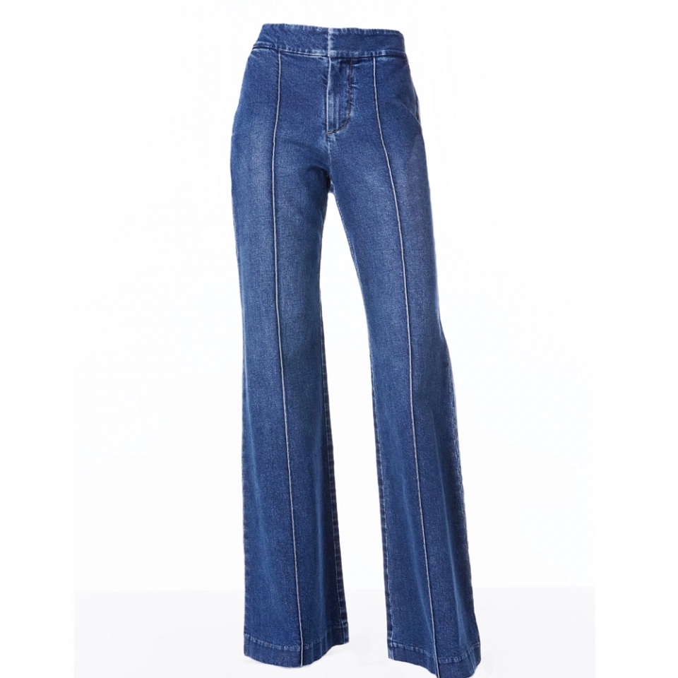 Women's Micro-flared jeans (2)