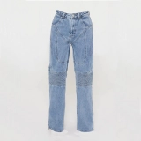 Women's Multi-stitched jeans