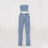Women's Multi-stitched jeans (3)