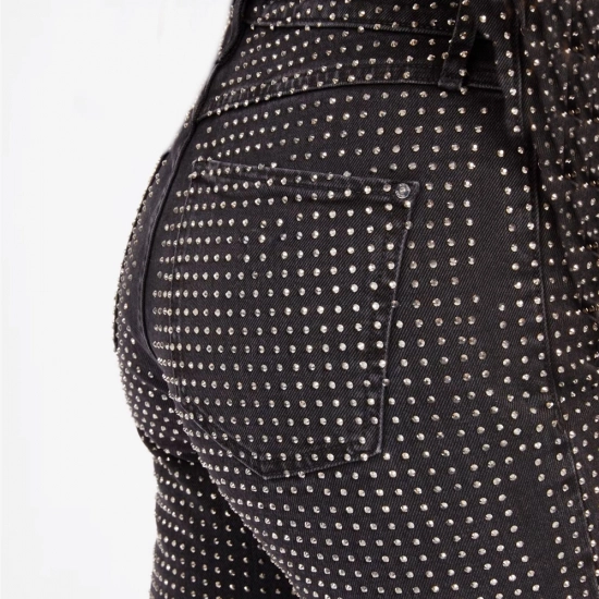 Women's Rhinestone covered jeans Women's Rhinestone covered jeans