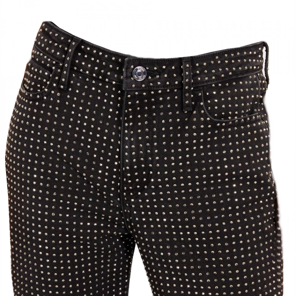 Women's Rhinestone covered jeans (4)