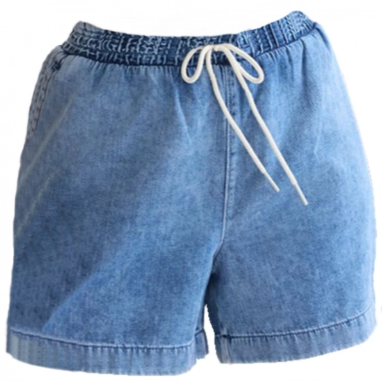 Women's Short-Knit denim