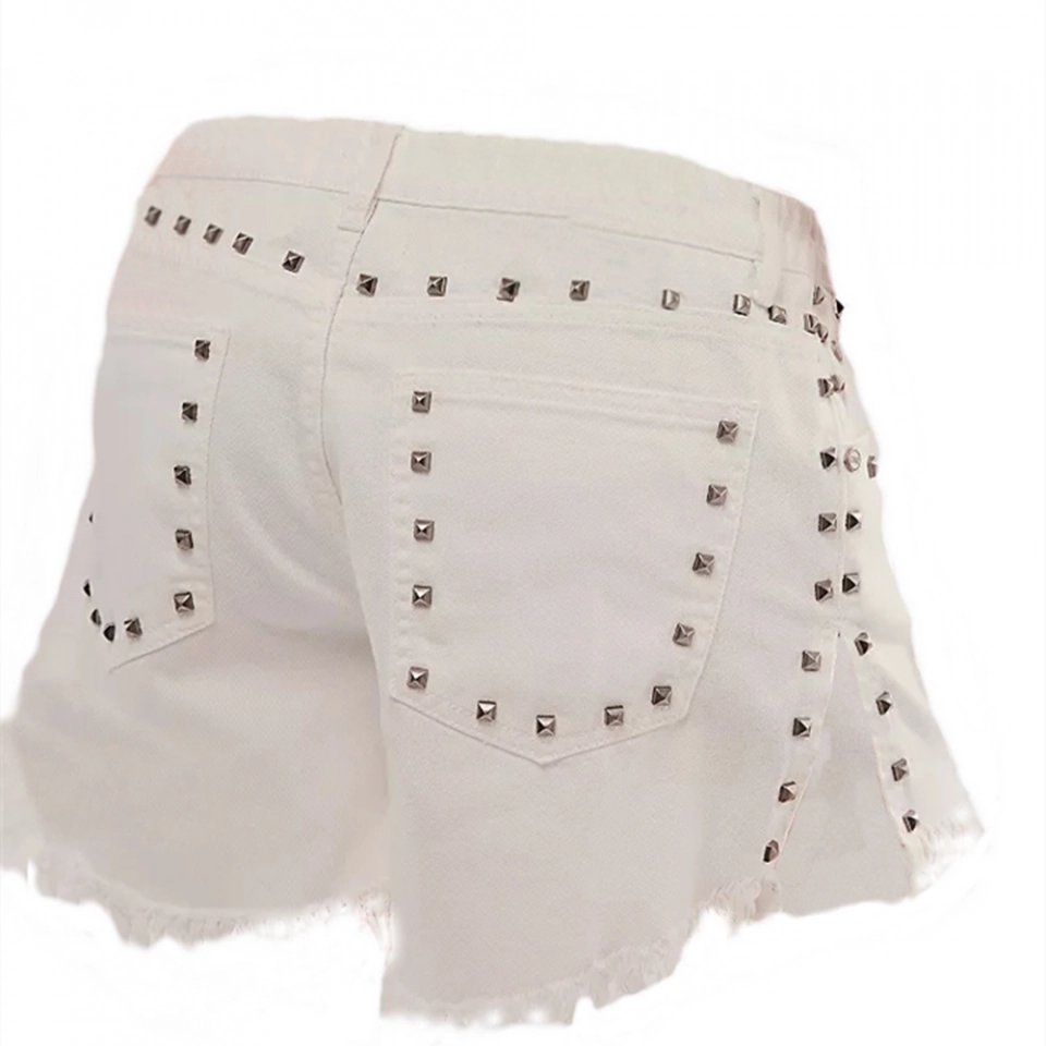 Women's shorts + square rivets (2)