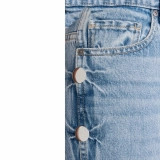 Women's Side seam and button jeans (3)