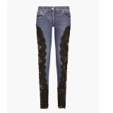 Women's Skinny Lace Jeans