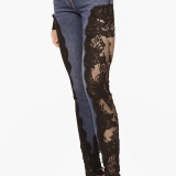 Women's Skinny Lace Jeans (2)