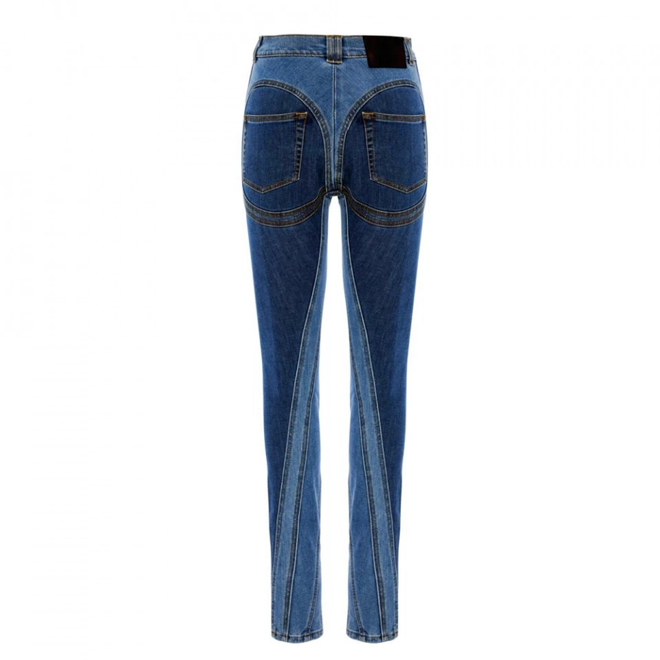 Women's Super Stretch Denim Skinny Jeans (2)