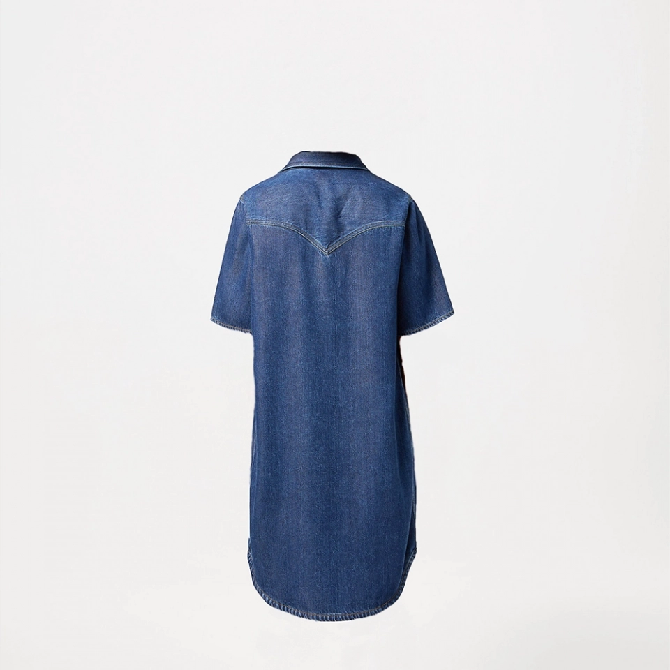 Women's Tencel Denim Dress (2)