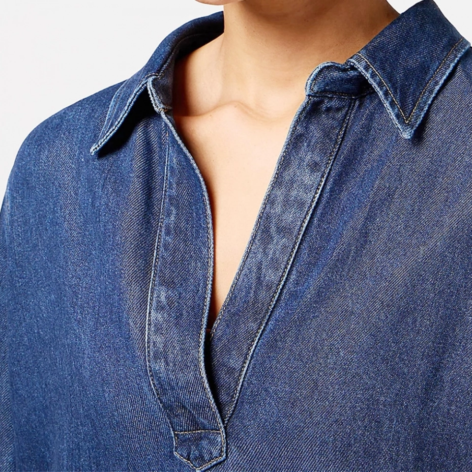 Women's Tencel Denim Dress (3)