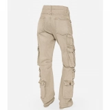 Women's Twill Cargo Pants (3)