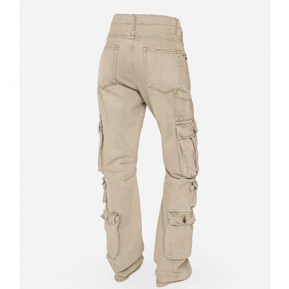 Women's Twill Cargo Pants (3)