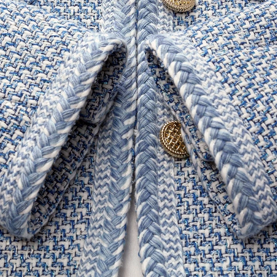 Woven shape denim jacket (3)