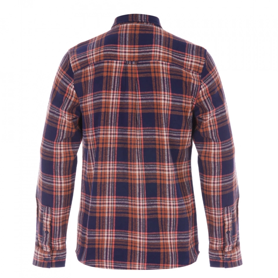 Yarn-dyed check Men's shirt (2)